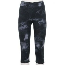 Women's Sonoma Goods For Life® Wide-Waist Capri Leggings Slate Gray -Sonoma Goods For Life Shop unnamed file 4640