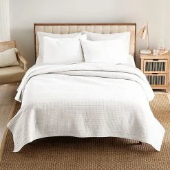 Sonoma Goods For Life® New Traditions Waffle Quilt Or Sham Blue