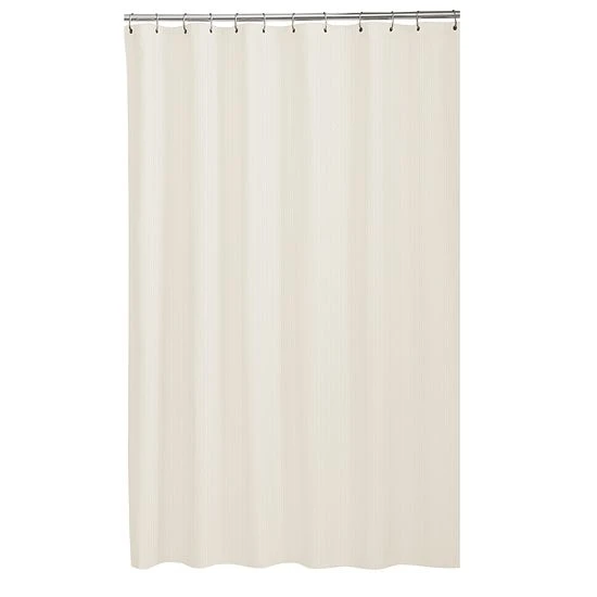 Sonoma Goods For Life® Medium Weight Fabric Shower Curtain Liner White 7 Sonoma Goods For Life® Medium Weight Fabric Shower Curtain Liner White - Image 5