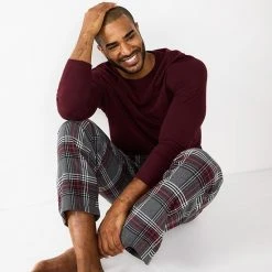 Men's Sonoma Goods For Life® Top & Flannel Pants Pajama Set Navy Red Blue 26 Men's Sonoma Goods For Life® Top & Flannel Pants Pajama Set Navy Red Blue -Sonoma Goods For Life Shop unnamed file 473