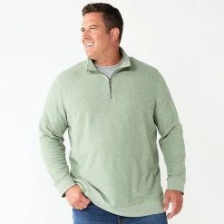 Men's Sonoma Goods For Life® Double Knit Quarter Zip Chili -Sonoma Goods For Life Shop unnamed file 4734