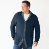 Big & Tall Sonoma Goods For Life® Cardigan Sweater Navy