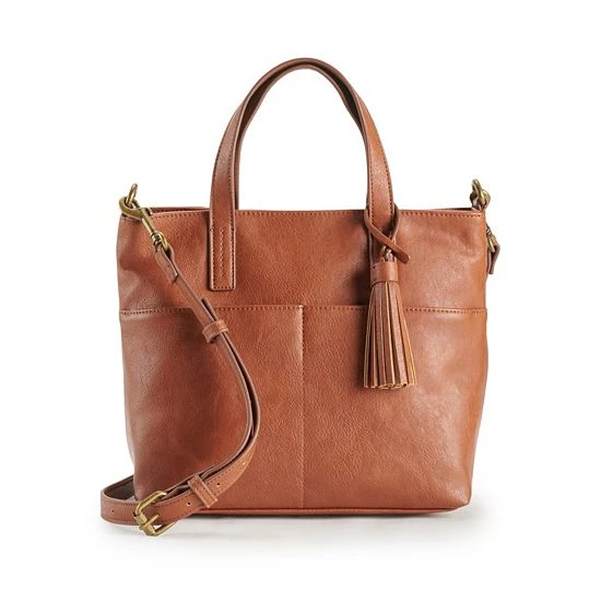 Sonoma Goods For Life® Mini Pocket Tote Bag Black 6 Sonoma Goods For Life® Mini Pocket Tote Bag Black - Image 4