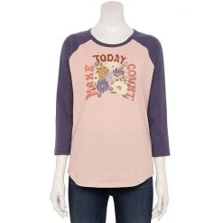 Women's Sonoma Goods For Life® Three Quarter Sleeve Baseball Graphic Tee Grey See The Change -Sonoma Goods For Life Shop unnamed file 4997