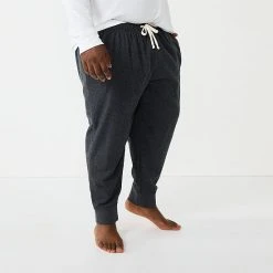 Big & Tall Sonoma Goods For Life® Flannel Sleep Pants Black Retro Planets -Sonoma Goods For Life Shop unnamed file 5019