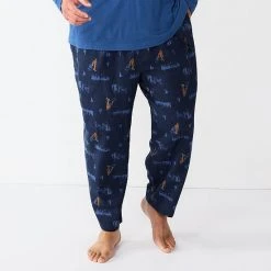 Big & Tall Sonoma Goods For Life® Crewneck Tee & Flannel Pants Sleep Set Gray Black -Sonoma Goods For Life Shop unnamed file 5130