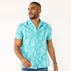 Men's Sonoma Goods For Life® Camp Shirt Western Print -Sonoma Goods For Life Shop unnamed file 5140