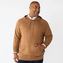 Big & Tall Men's Sonoma Goods For Life® Fine-Gauge Hooded Sweater Gray Green Stripe -Sonoma Goods For Life Shop unnamed file 5200