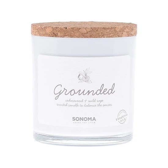 Sonoma Goods For Life® Spa Grounded 3-Wick 13-oz. Jar Candle 3 Sonoma Goods For Life® Spa Grounded 3-Wick 13-oz. Jar Candle
