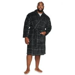 Big & Tall Sonoma Goods For Life® Plush Robe Uptown Gray -Sonoma Goods For Life Shop unnamed file 5331