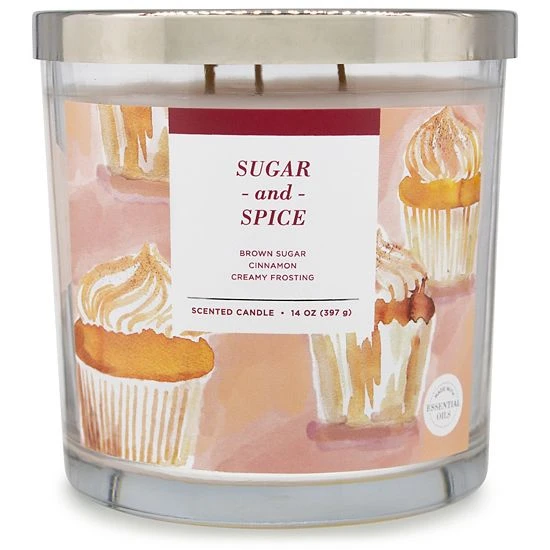 Sonoma Goods For Life® Sugar & Spice 14-oz. Candle Jar 3 Sonoma Goods For Life® Sugar & Spice 14-oz. Candle Jar