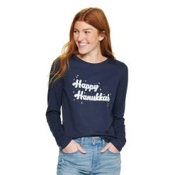 Petite Sonoma Goods For Life® Long Sleeve Holiday Graphic Tee So Very Merry Red -Sonoma Goods For Life Shop unnamed file 5413