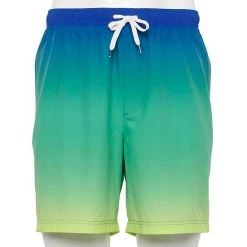 Men's Sonoma Goods For Life® Full Elastic Waistband Swim Trunks Aqua Geo -Sonoma Goods For Life Shop unnamed file 5457