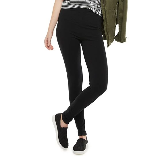 Women's Sonoma Goods For Life® High-Waisted Leggings Light Gray Animal 3 Women's Sonoma Goods For Life® High-Waisted Leggings Light Gray Animal