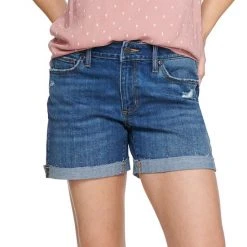 Women's Sonoma Goods For Life® High-Waist 5" Jean Shorts Broadway -Sonoma Goods For Life Shop unnamed file 5550