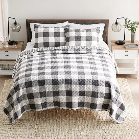 Sonoma Goods For Life® Reversible Printed Quilt Set With Shams Floral Trellis 15 Sonoma Goods For Life® Reversible Printed Quilt Set With Shams Floral Trellis - Image 13