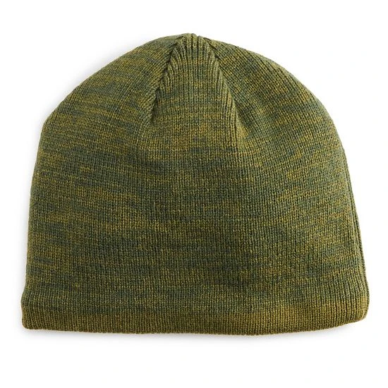 Men's Sonoma Goods For Life® Marled Knit Beanie With Sherpa Lining Military Olive 4 Men's Sonoma Goods For Life® Marled Knit Beanie With Sherpa Lining Military Olive - Image 2