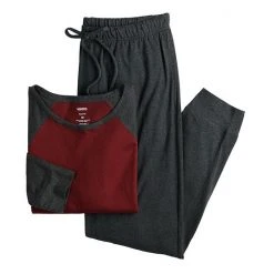 Men's Sonoma Goods For Life® Supersoft Standard-Fit Raglan Tee & Jogger Pants Brown Gray Heather -Sonoma Goods For Life Shop unnamed file 5753