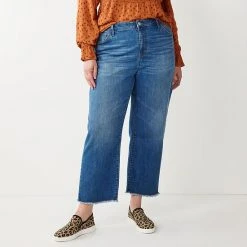 Plus Size Sonoma Goods For Life® Premium High-Waisted Straight-Leg Crop Jeans Summit -Sonoma Goods For Life Shop unnamed file 5770