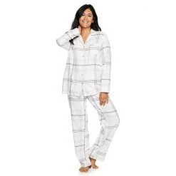 Women's Sonoma Goods For Life® Flannel Pajama Shirt & Pajama Pants Set Aqua Heather Buffalo 19 Women's Sonoma Goods For Life® Flannel Pajama Shirt & Pajama Pants Set Aqua Heather Buffalo -Sonoma Goods For Life Shop unnamed file 5884