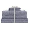 Sonoma Goods For Life® 6-piece Ultimate Heathered Bath Towel Set Gray