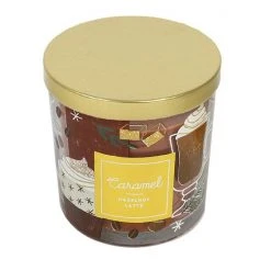 Sonoma Goods For Life® Caramel Hazelnut Latte Candle Jar