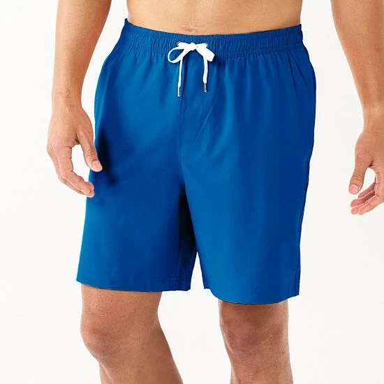 Men's Sonoma Goods For Life® 7-Inch Full Elastic-Waistband Swim Trunks Black 12 Men's Sonoma Goods For Life® 7-Inch Full Elastic-Waistband Swim Trunks Black - Image 10