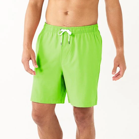 Men's Sonoma Goods For Life® 7-Inch Full Elastic-Waistband Swim Trunks Black 14 Men's Sonoma Goods For Life® 7-Inch Full Elastic-Waistband Swim Trunks Black - Image 12