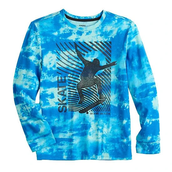 Kids 8-20 Sonoma Goods For Life® Supersoft Long Sleeve Tee Astro Space Gray 3 Kids 8-20 Sonoma Goods For Life® Supersoft Long Sleeve Tee Astro Space Gray