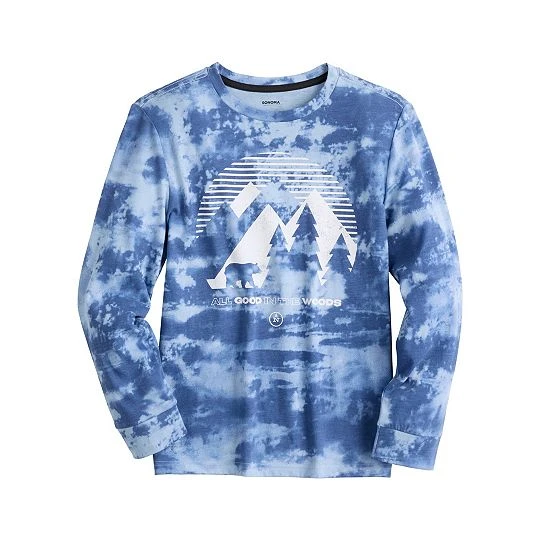 Kids 8-20 Sonoma Goods For Life® Supersoft Long Sleeve Tee Astro Space Gray 5 Kids 8-20 Sonoma Goods For Life® Supersoft Long Sleeve Tee Astro Space Gray - Image 3