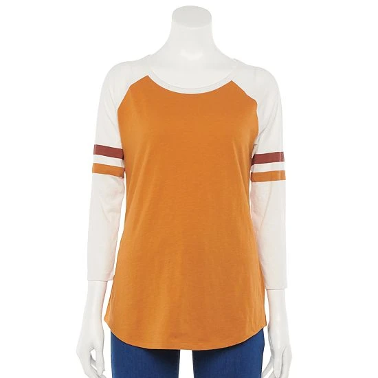 Women's Sonoma Goods For Life® Baseball Tee Gray Long Live 17 Women's Sonoma Goods For Life® Baseball Tee Gray Long Live - Image 15