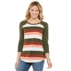 Women's Sonoma Goods For Life® Baseball Tee Gray Long Live 40 Women's Sonoma Goods For Life® Baseball Tee Gray Long Live -Sonoma Goods For Life Shop unnamed file 6133