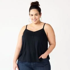 Plus Size Sonoma Goods For Life® Swing Tank Navy Floral -Sonoma Goods For Life Shop unnamed file 6145