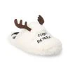 Sonoma Goods For Life Woman's Jammies For Your Families® Reindeer Slippers White -Sonoma Goods For Life Shop unnamed file 6151