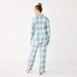 Women's Sonoma Goods For Life® Flannel Pajama Shirt & Pajama Pants Sleep Set Navy Forest Pld 13 Women's Sonoma Goods For Life® Flannel Pajama Shirt & Pajama Pants Sleep Set Navy Forest Pld -Sonoma Goods For Life Shop unnamed file 618