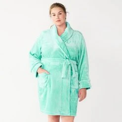 Plus Size Sonoma Goods For Life® Short Plush Robe Black 20 Plus Size Sonoma Goods For Life® Short Plush Robe Black -Sonoma Goods For Life Shop unnamed file 6182