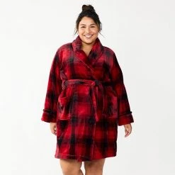 Plus Size Sonoma Goods For Life® Short Plush Robe Black 21 Plus Size Sonoma Goods For Life® Short Plush Robe Black -Sonoma Goods For Life Shop unnamed file 6183