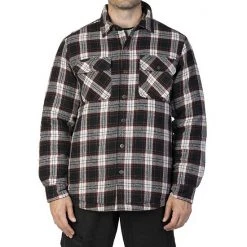 Men's Sonoma Goods For Life® Flannel Shirt Jacket Black Grey Red -Sonoma Goods For Life Shop unnamed file 6201