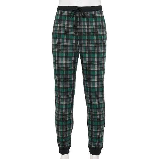 Men's Sonoma Goods For Life® Whisperluxe Waffle Jogger Burgundy Plaid 5 Men's Sonoma Goods For Life® Whisperluxe Waffle Jogger Burgundy Plaid - Image 3
