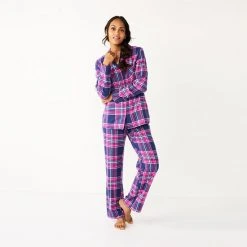 Women's Sonoma Goods For Life® Flannel Pajama Shirt & Pajama Pants Sleep Set Navy Forest Pld 21 Women's Sonoma Goods For Life® Flannel Pajama Shirt & Pajama Pants Sleep Set Navy Forest Pld -Sonoma Goods For Life Shop unnamed file 626
