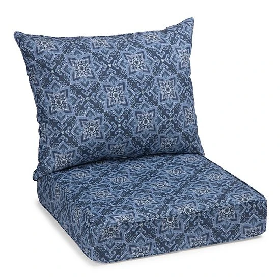 Sonoma Goods For Life® Indoor Outdoor Deep Seat Cushion Set Green Palm 15 Sonoma Goods For Life® Indoor Outdoor Deep Seat Cushion Set Green Palm - Image 13