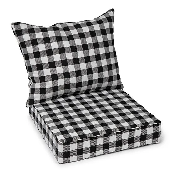 Sonoma Goods For Life® Indoor Outdoor Deep Seat Cushion Set Green Palm 19 Sonoma Goods For Life® Indoor Outdoor Deep Seat Cushion Set Green Palm - Image 17