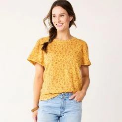 Women's Sonoma Goods For Life® Seamed Flutter Sleeve Top Blue Geo Stripe 19 Women's Sonoma Goods For Life® Seamed Flutter Sleeve Top Blue Geo Stripe -Sonoma Goods For Life Shop unnamed file 6332