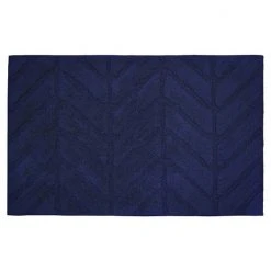 Sonoma Goods For Life® Textured Chevron Bath Rug Black