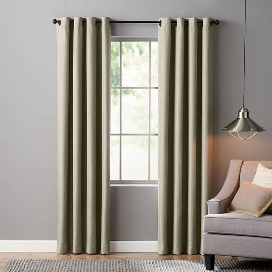 Sonoma Goods For Life® Ultimate Performance 2-Pack Rockport 100% Blackout Curtain Gray 13 Sonoma Goods For Life® Ultimate Performance 2-Pack Rockport 100% Blackout Curtain Gray - Image 11