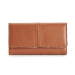Sonoma Goods For Life® Keelan RFID-Blocking File Master Wallet Brown