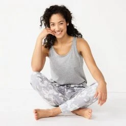 Women's Sonoma Goods For Life® Essential Banded Bottom Pajama Pants Walace Green -Sonoma Goods For Life Shop unnamed file 6396