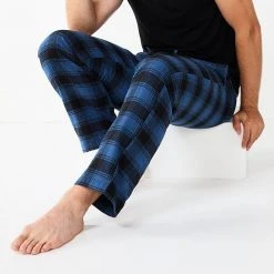 Men's Sonoma Goods For Life® Flannel Pajama Pants Red Black Check