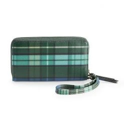 Sonoma Goods For Life® Elowen RFID-Blocking Double Zip Wristlet Woven Warm Taupe