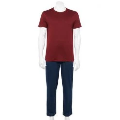 Men's Sonoma Goods For Life® Supersoft Modern-Fit Crewneck Tee & Open-Bottom Pants Pajama Set Navy Pier 19 Men's Sonoma Goods For Life® Supersoft Modern-Fit Crewneck Tee & Open-Bottom Pants Pajama Set Navy Pier -Sonoma Goods For Life Shop unnamed file 6573